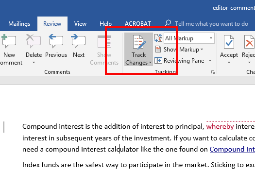 turn off search pane in word for mac